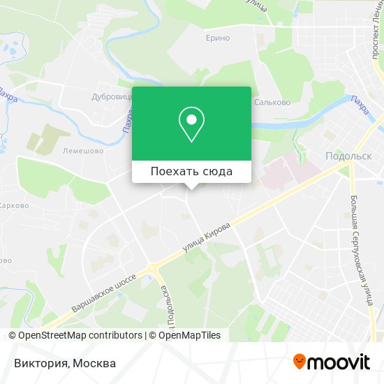 Карта Виктория