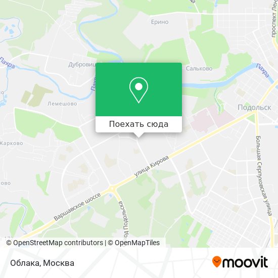 Карта Облака