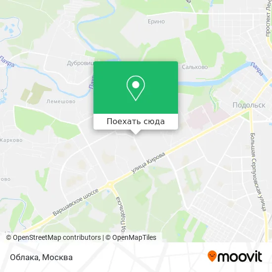 Карта Облака