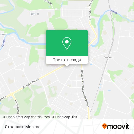 Карта Столплит