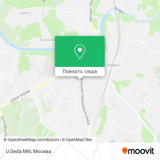 Карта U Deda Miti
