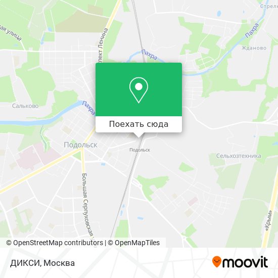 Карта ДИКСИ