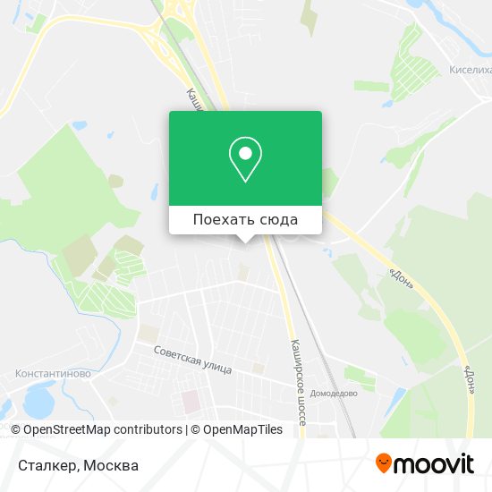 Карта Сталкер