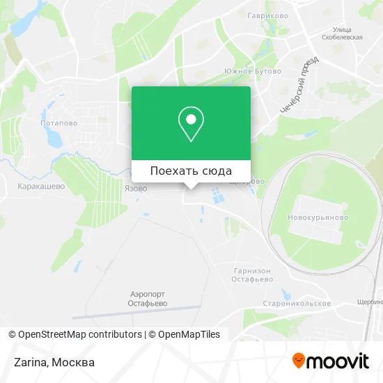 Карта Zarina