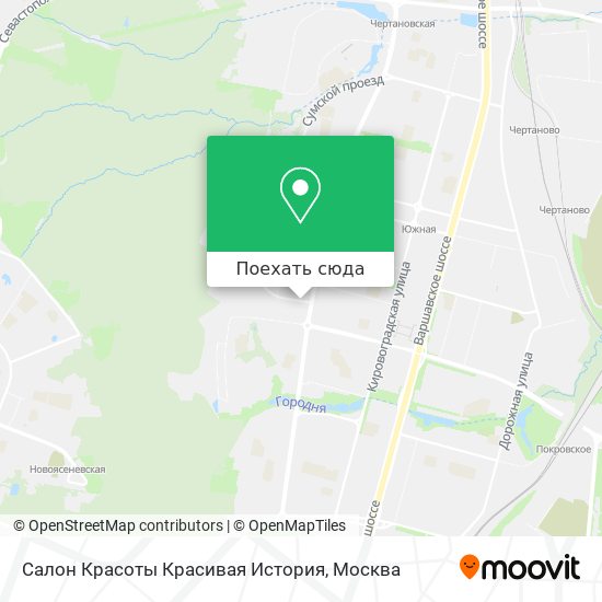 Карта Салон Красоты Красивая История