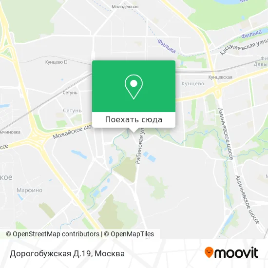 Карта Дорогобужская Д.19