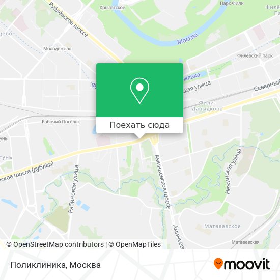 Карта Поликлиника
