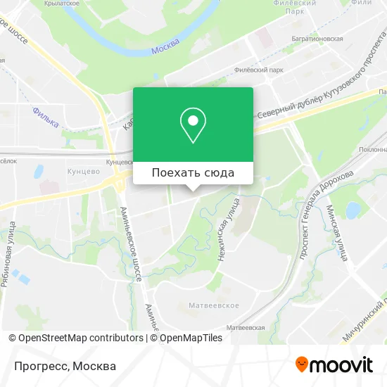 Карта Прогресс