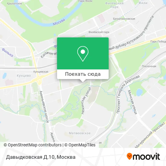 Карта Давыдковская Д.10