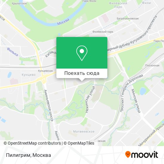 Карта Пилигрим