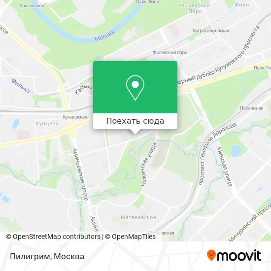 Карта Пилигрим