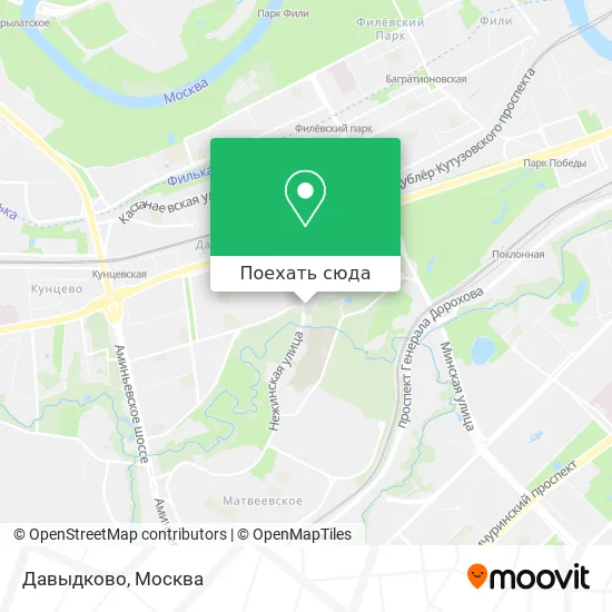 Карта Давыдково