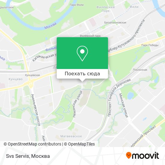 Карта Svs Servis