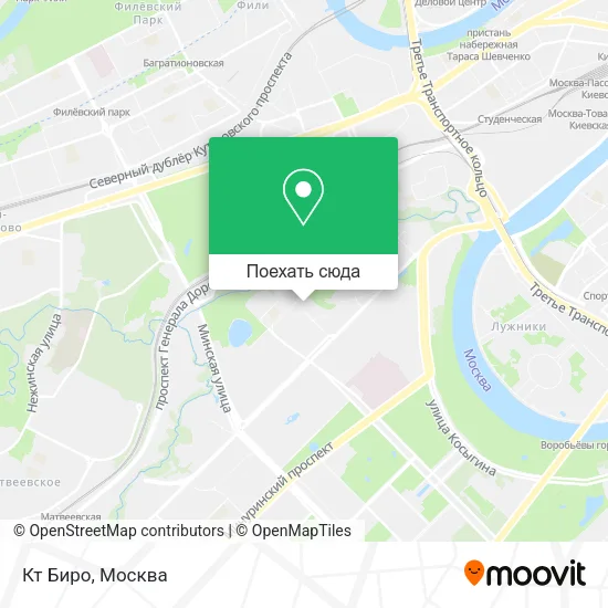 Карта Кт Биро