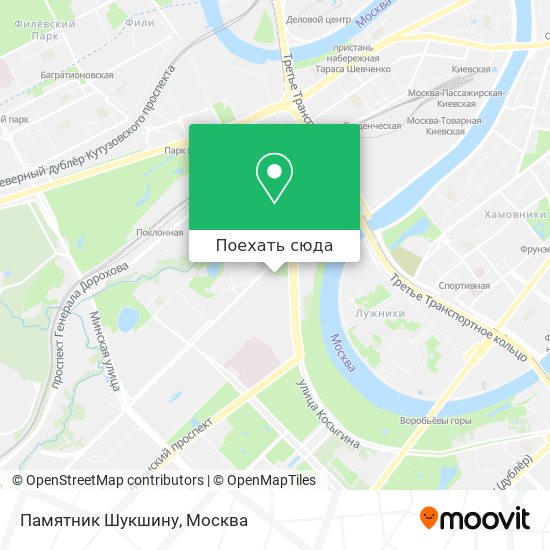 Карта Памятник Шукшину