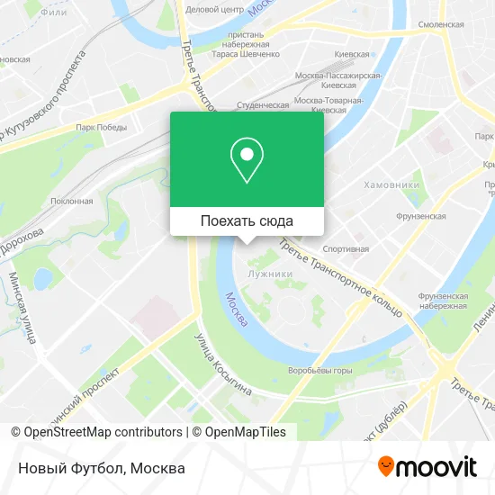 Карта Новый Футбол