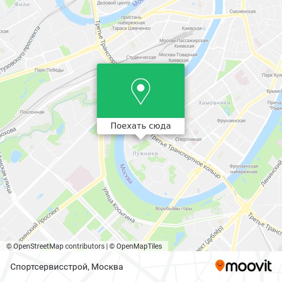 Карта Спортсервисстрой