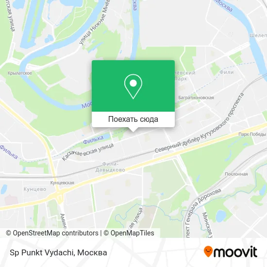 Карта Sp Punkt Vydachi