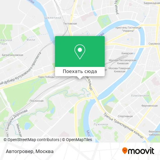 Карта Автогровер