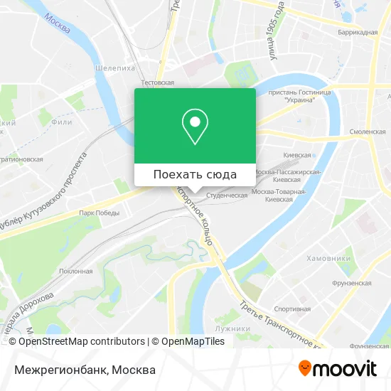Карта Межрегионбанк