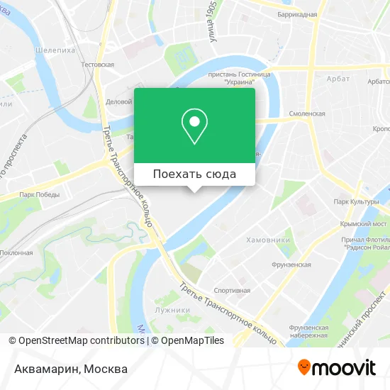 Карта Аквамарин