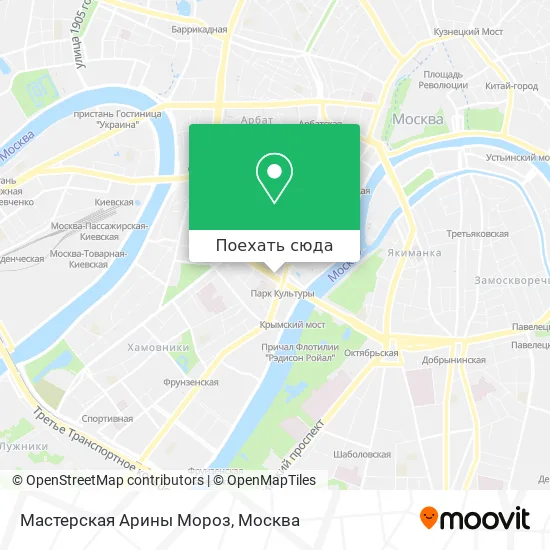 Карта Мастерская Арины Мороз