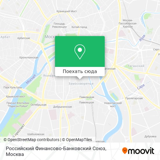 Карта Российский Финансово-Банковский Союз