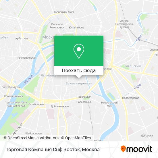 Карта Торговая Компания Снф Восток