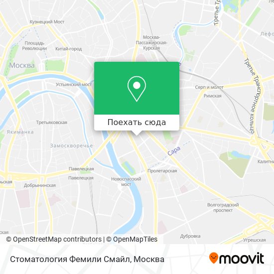 Карта Стоматология Фемили Смайл