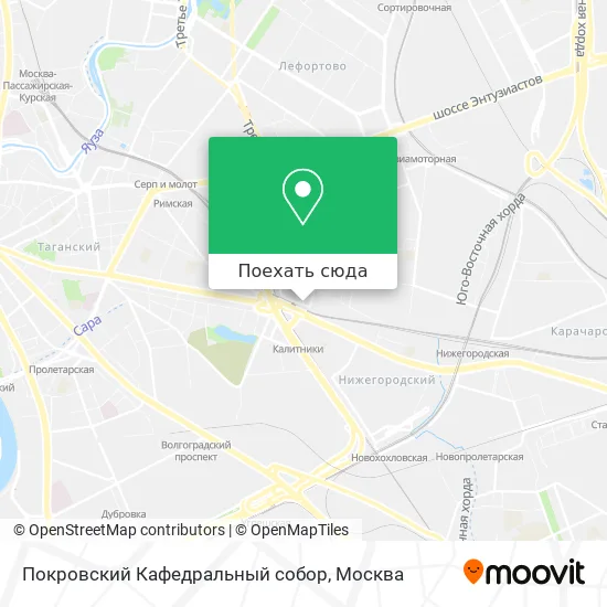 Карта Покровский Кафедральный собор