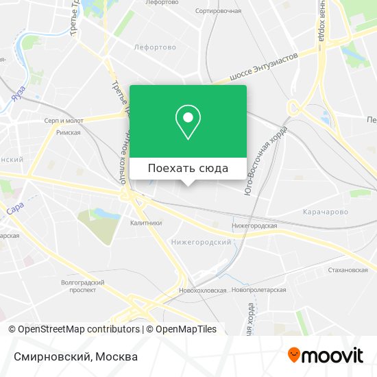 Карта Смирновский