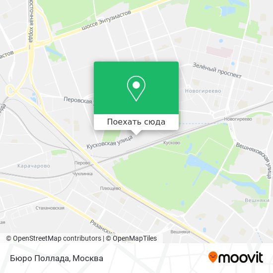 Карта Бюро Поллада