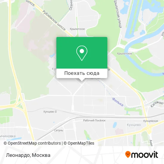 Карта Леонардо