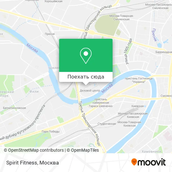 Карта Spirit Fitness