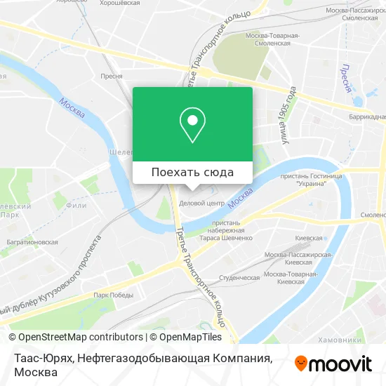 Карта Таас-Юрях, Нефтегазодобывающая Компания