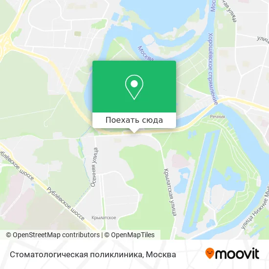 Карта Стоматологическая поликлиника