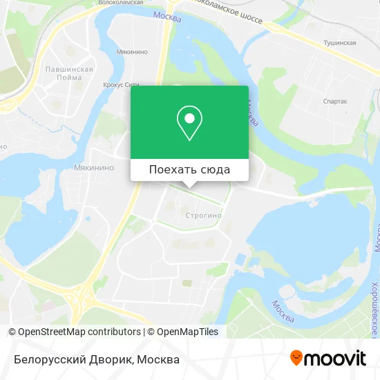 Карта Белорусский Дворик