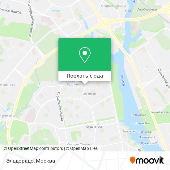Карта Эльдорадо