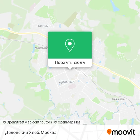 Карта Дедовский Хлеб