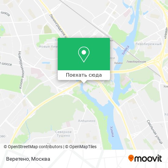 Карта Веретено