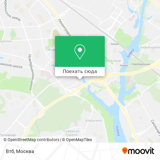 Карта Втб