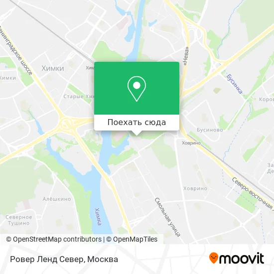 Карта Ровер Ленд Север