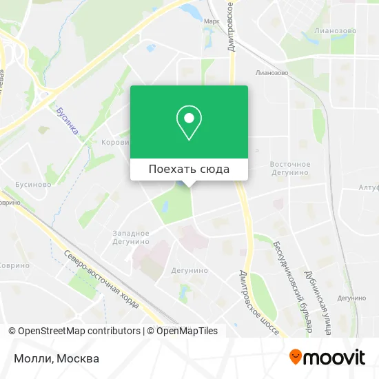 Карта Молли