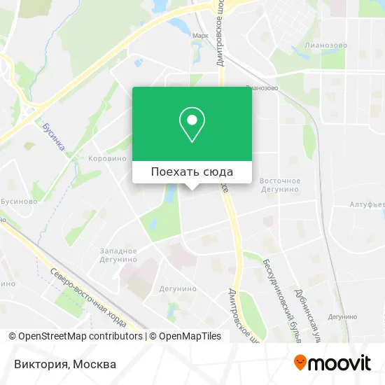 Карта Виктория