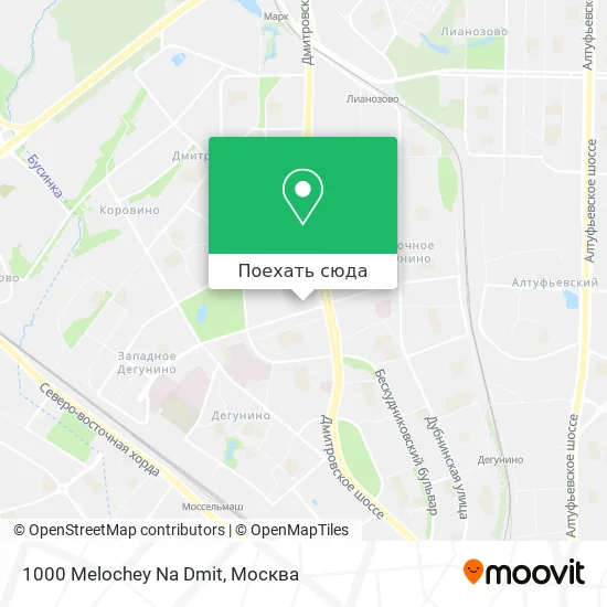 Карта 1000 Melochey Na Dmit