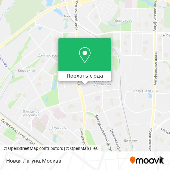 Карта Новая Лагуна