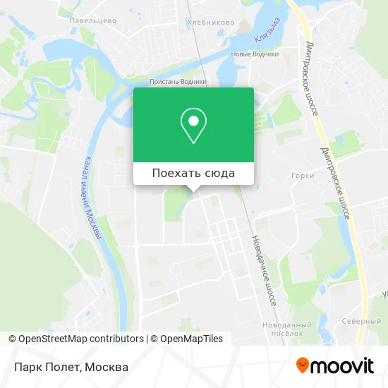 Карта Парк Полет