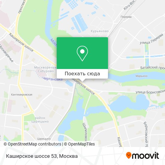 Москворечье сабурово карта