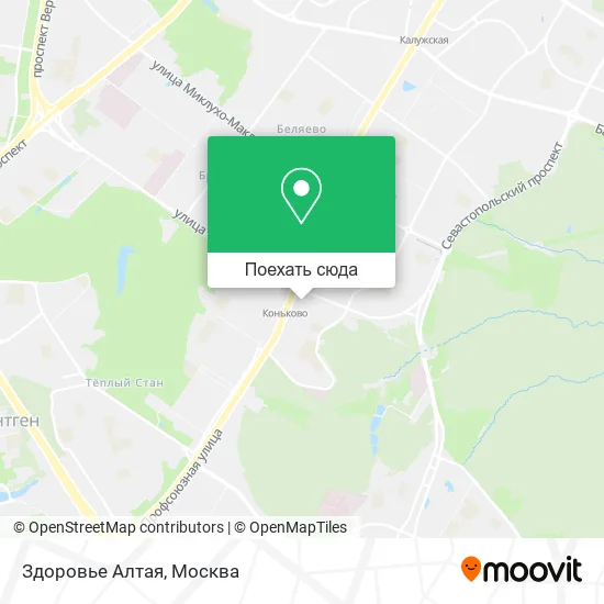 Карта Здоровье Алтая