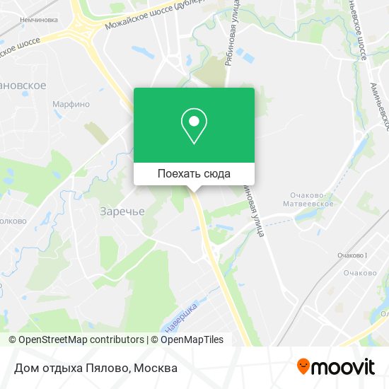 Карта Дом отдыха Пялово